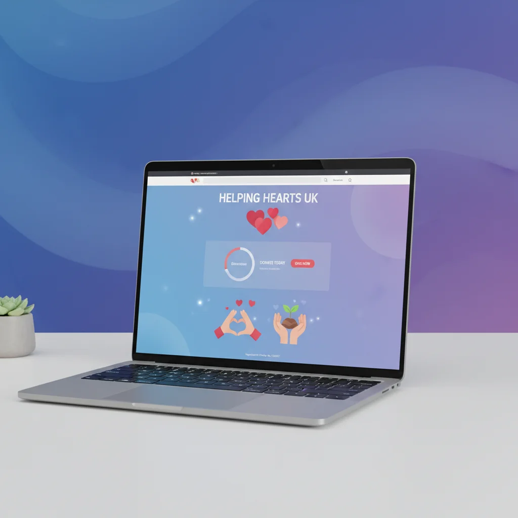 Charity Website Design UK for Nonprofits