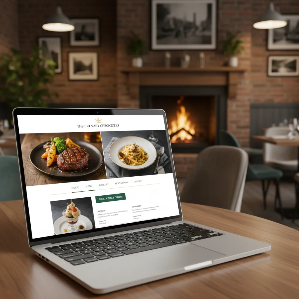 Restaurant Website Design UK for Cafes, Pubs and Takeaways