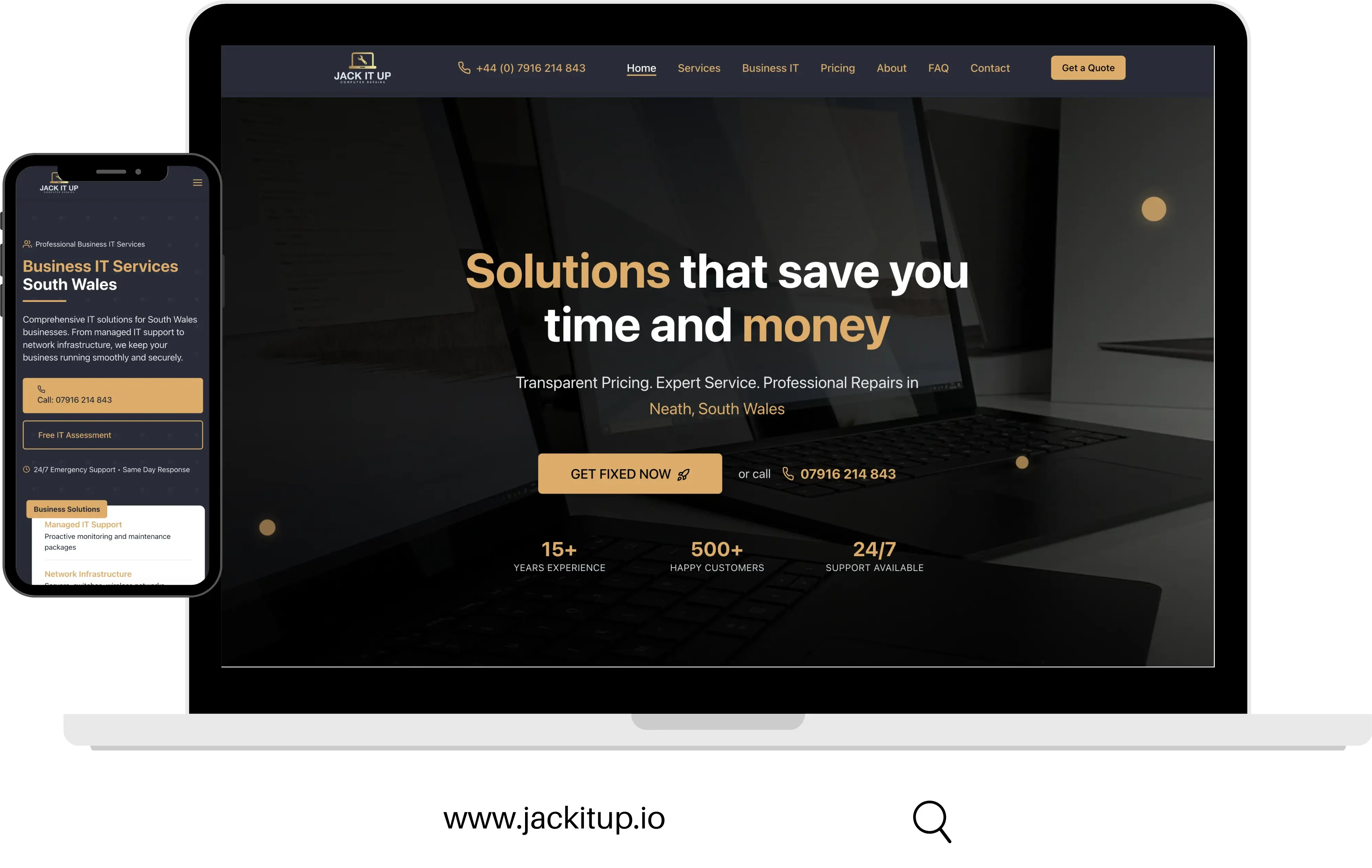 Local SEO Success Story: Jack It Up Computer Repairs