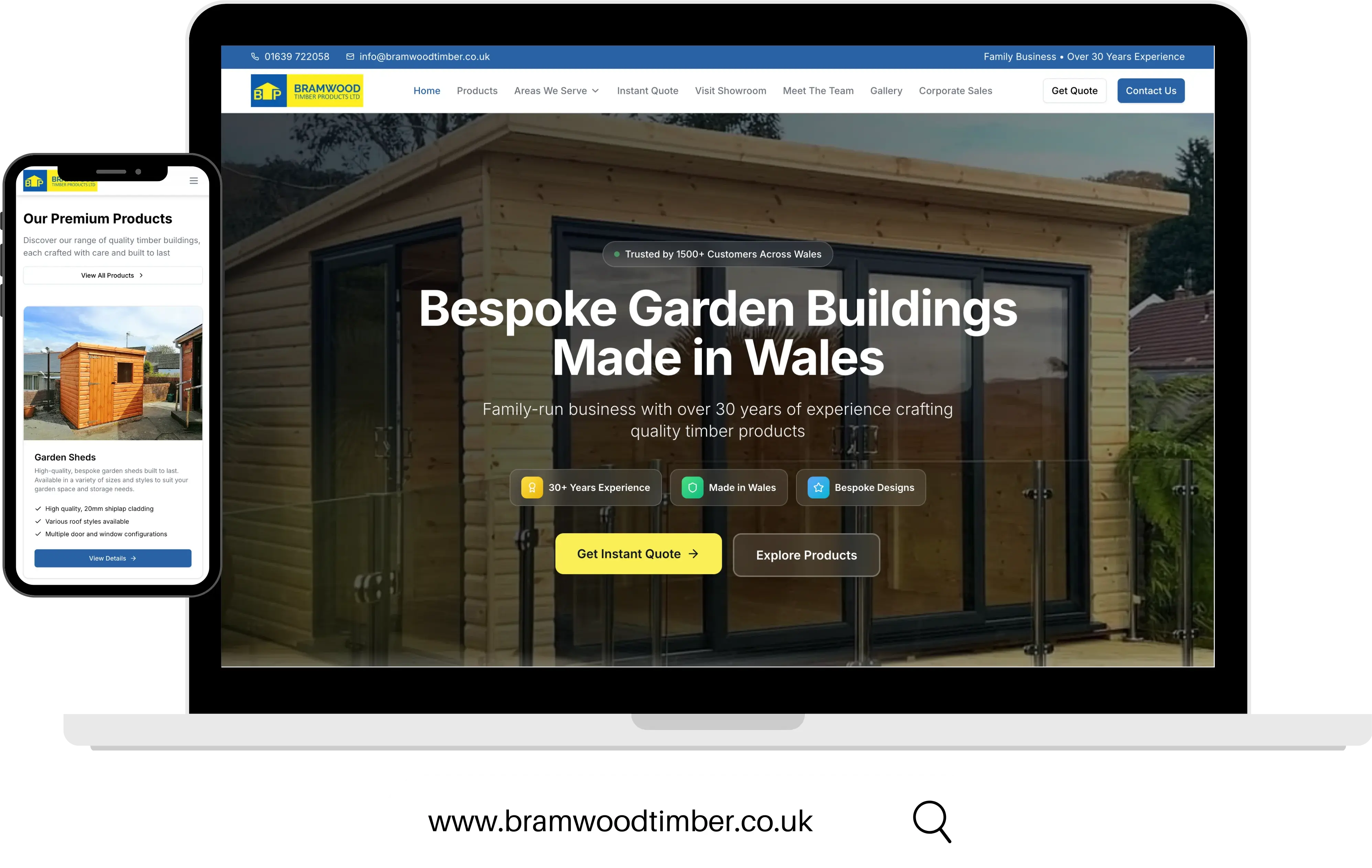 Bramwood Timber website