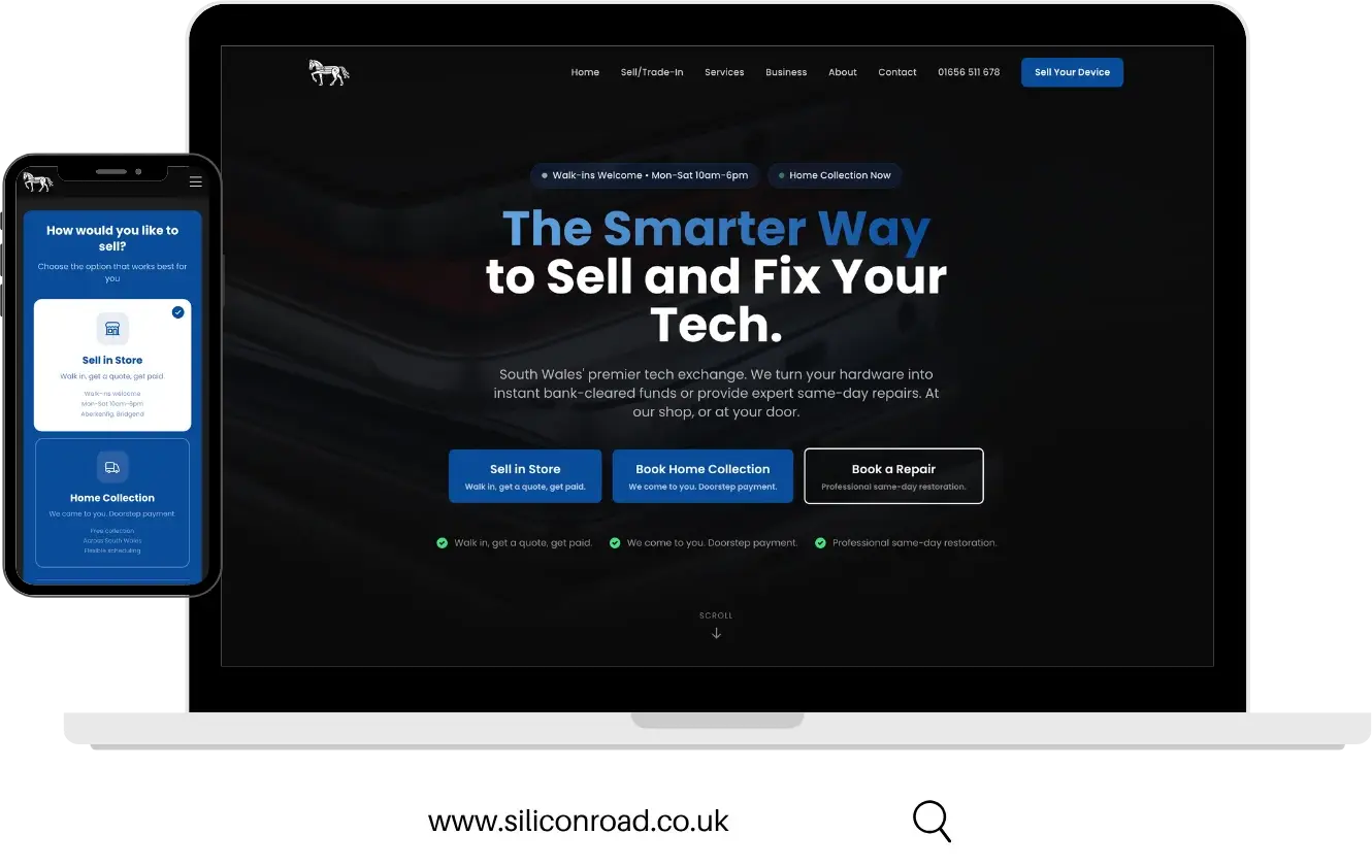Silicon Road website