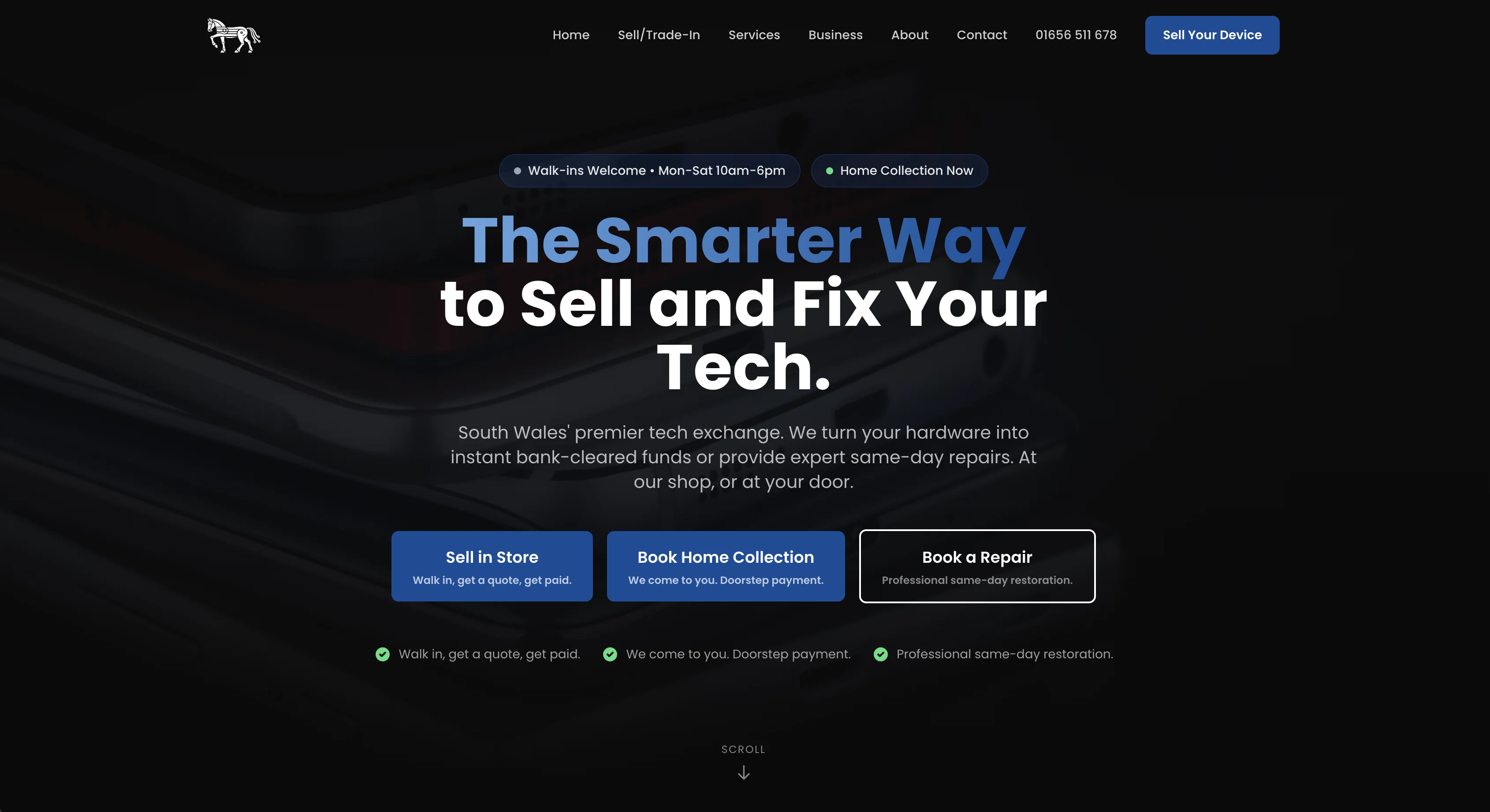 Silicon Road website screen 2